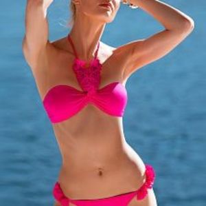 New Victoria's Secret Lei Bikini Top and Bottom